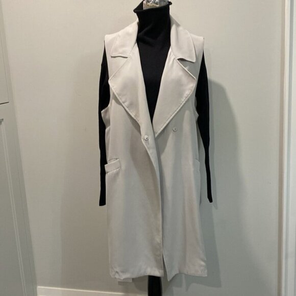 Oat + Fort Jacket Sleeveless Vest Size Medium - Picture 6 of 13